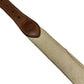 VIntage Reef Riders Belt Cotton Leather Brown Beige