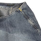 Sisley Denim Skirt Blue - M