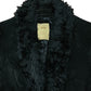 Y2k Mango Wild Leather Jacket Black - L/XL