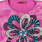 Y2k Desigual Short Sleeve Top Pink - XS