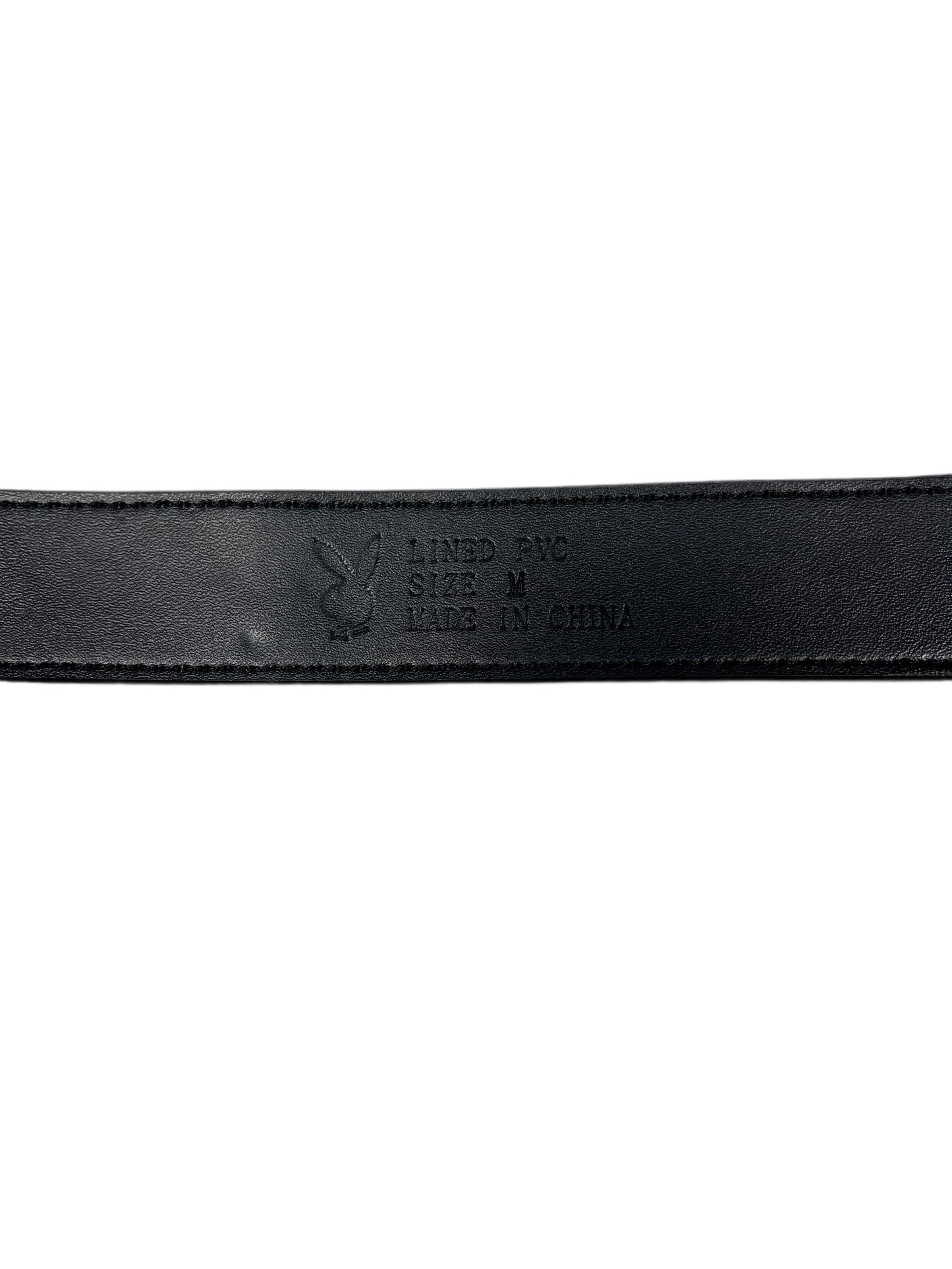 Y2k Playboy Belt 2004 Black