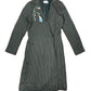 Paul & Joe Blazer Midi Dress Stripes Black Pink - M