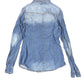 Nü Copenhagen Long Sleeve Denim Top Blue - S