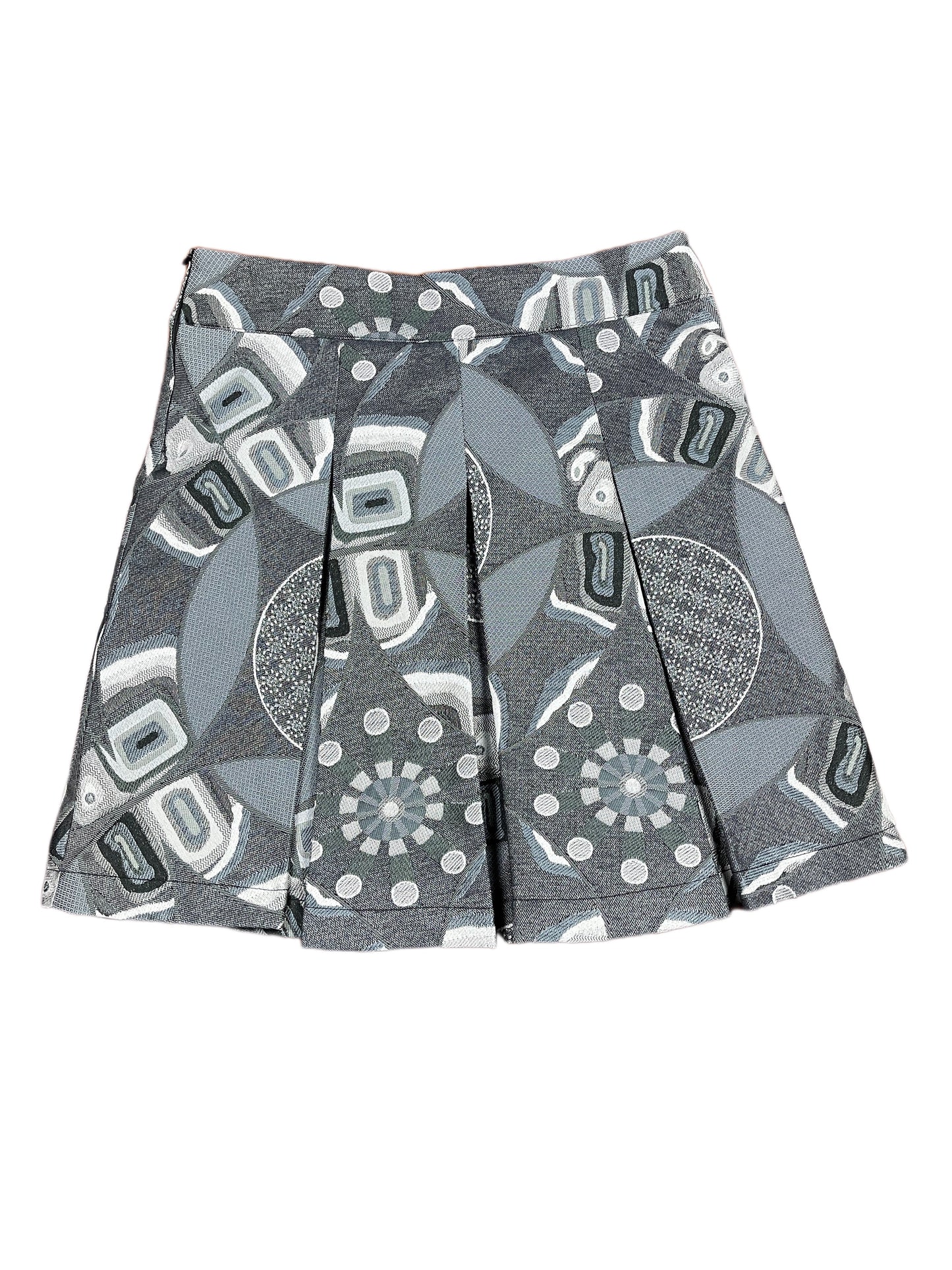 Y2k 2000s Desigual Skirt Silver Gray S