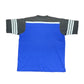 Vintage Adidas T-Shirt Blue Black - XXL
