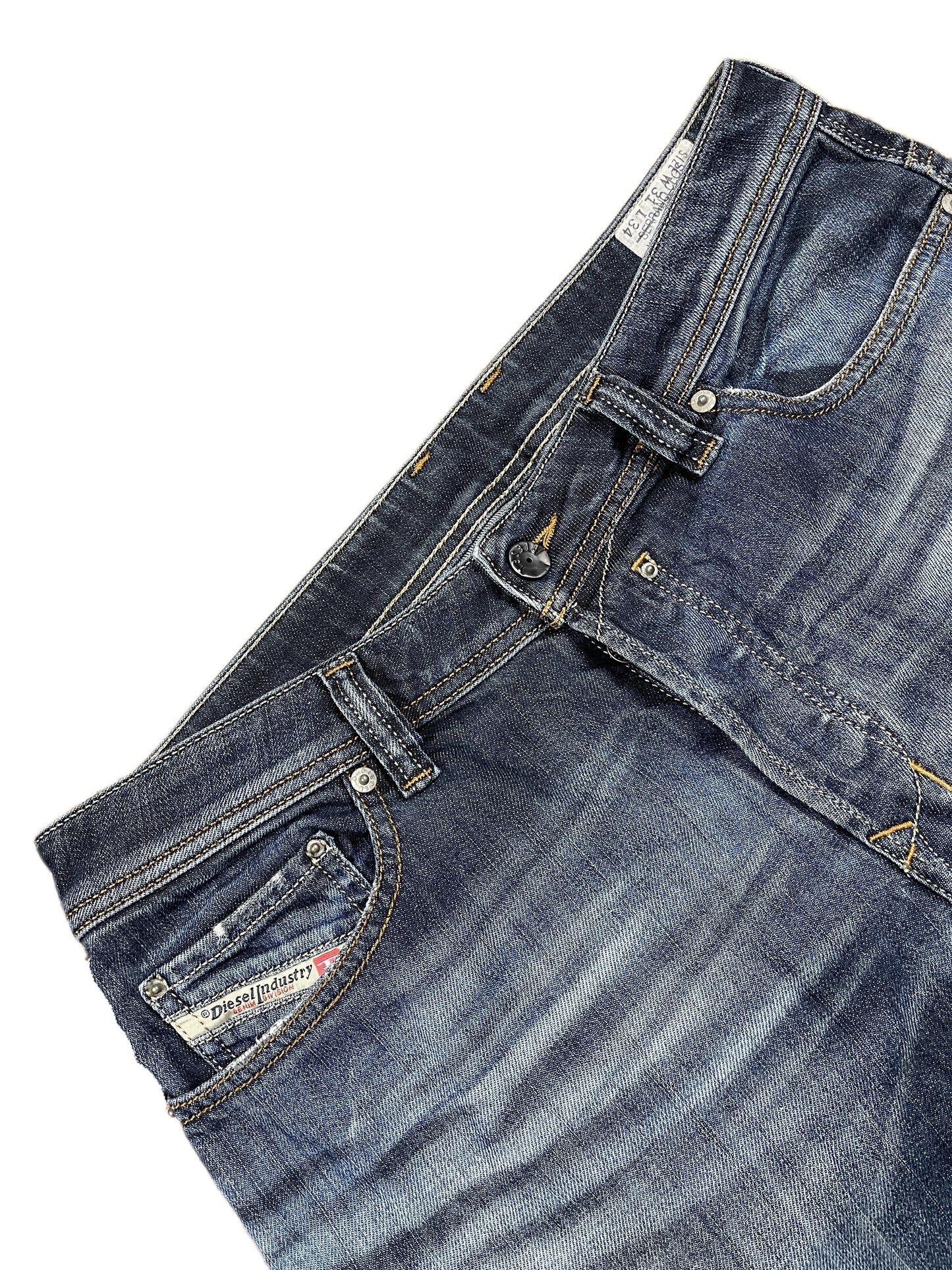 Y2k Diesel Bootcut Low Waist Denim Pants Blue - S/M