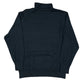 Vintage Leon Knitted Turtleneck Sweatshirt Black - XL