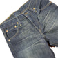 Vintage Levi's Low Waist Flared Denim Pants Blue - S