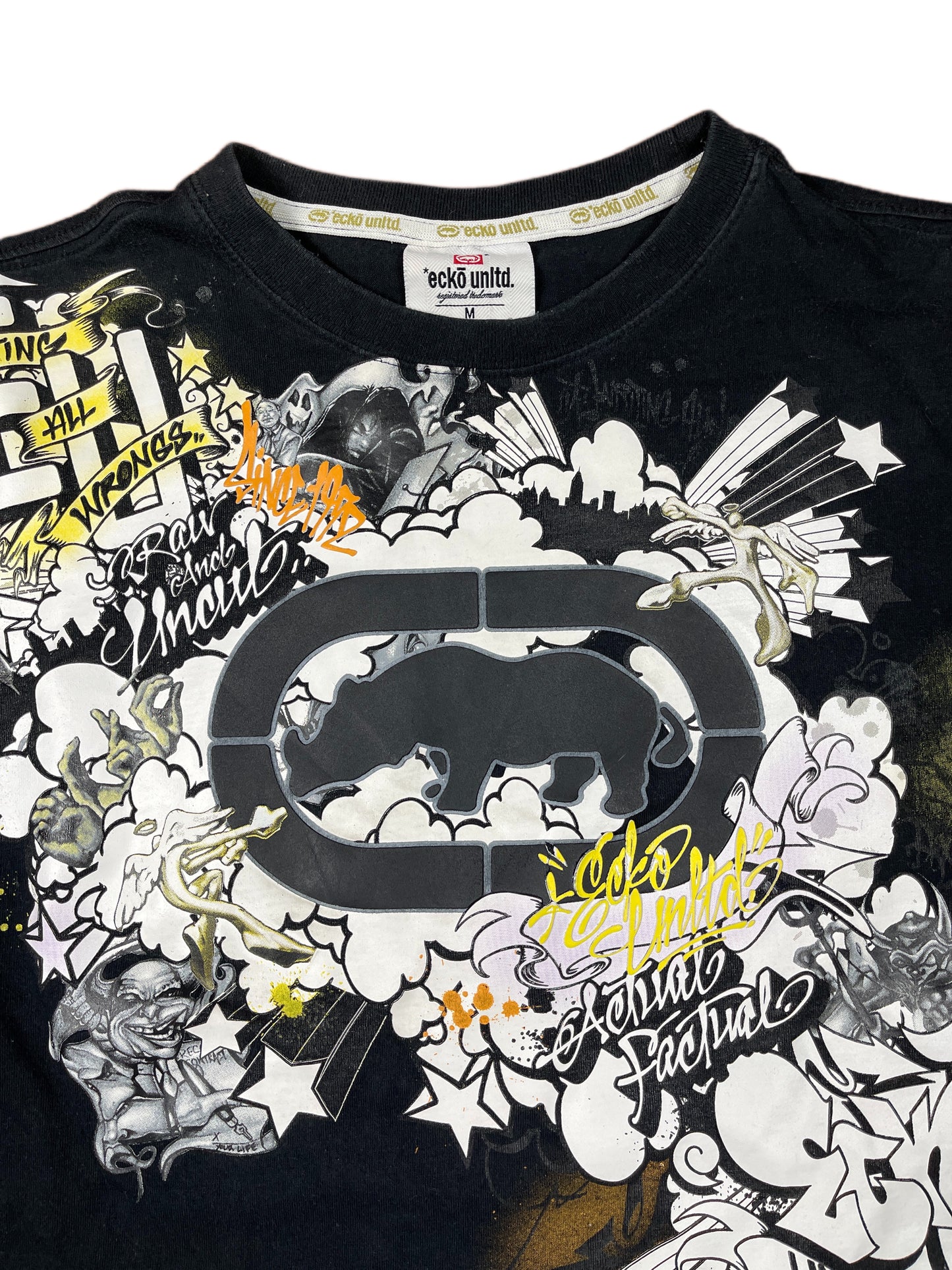 Y2k Ecko Unlimited 2000s T-Shirt Black M