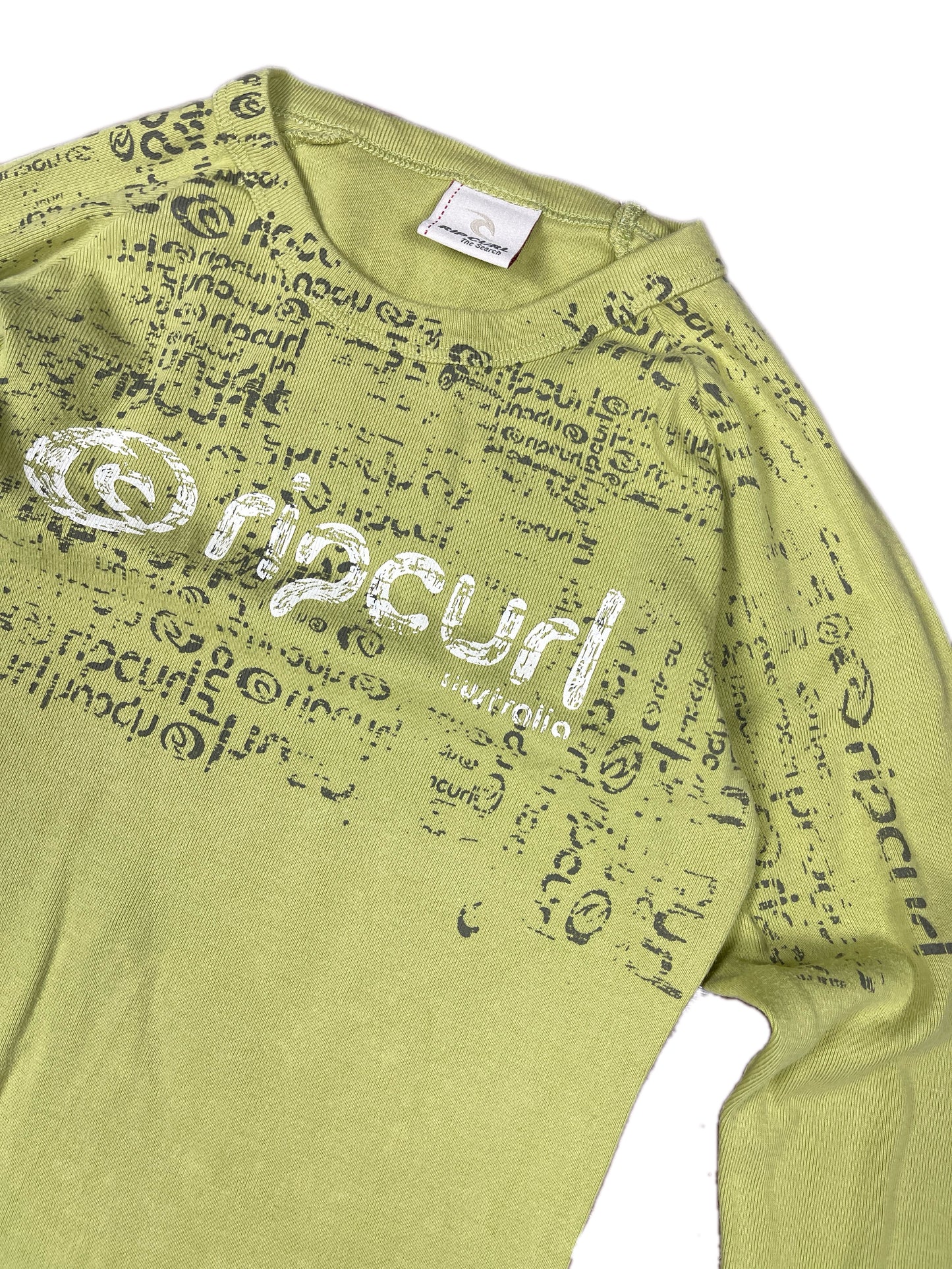 Y2k Rip Curl Longsleeve Green - S