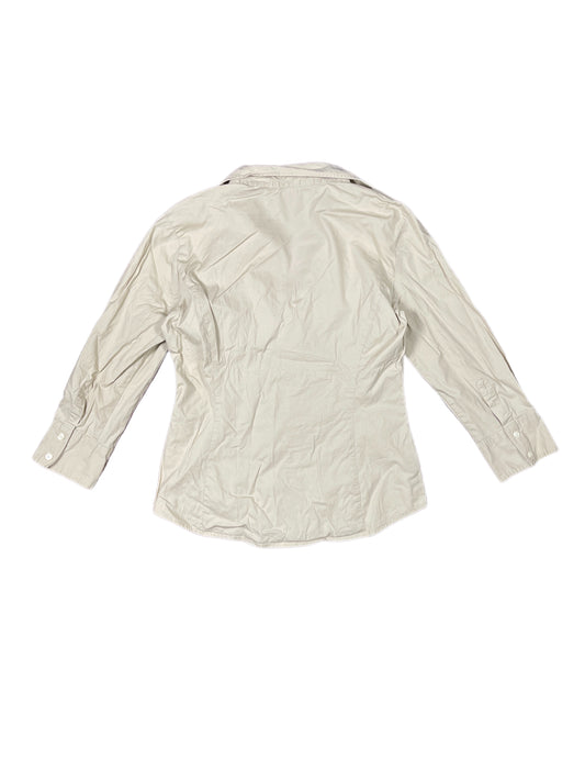 Y2k Benetton Long Sleeve Top Creme - M