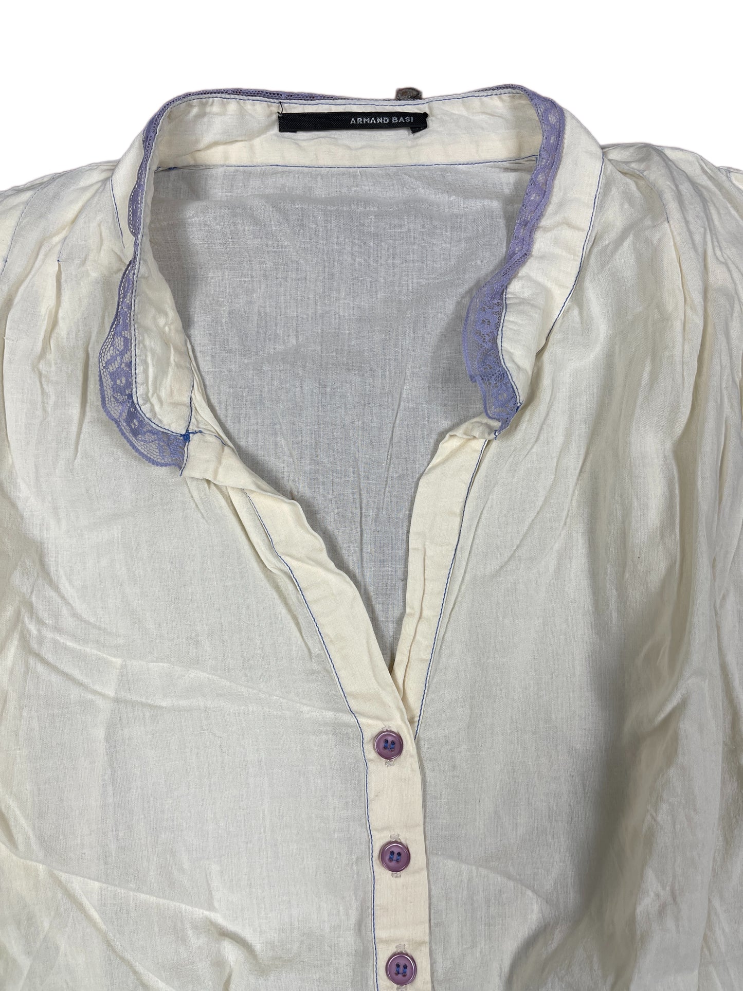 Armand Basi Sleeveless Mini Dress White Purple - XL