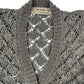 Cache Cache Knitted Short Sleeve Top Brown - S