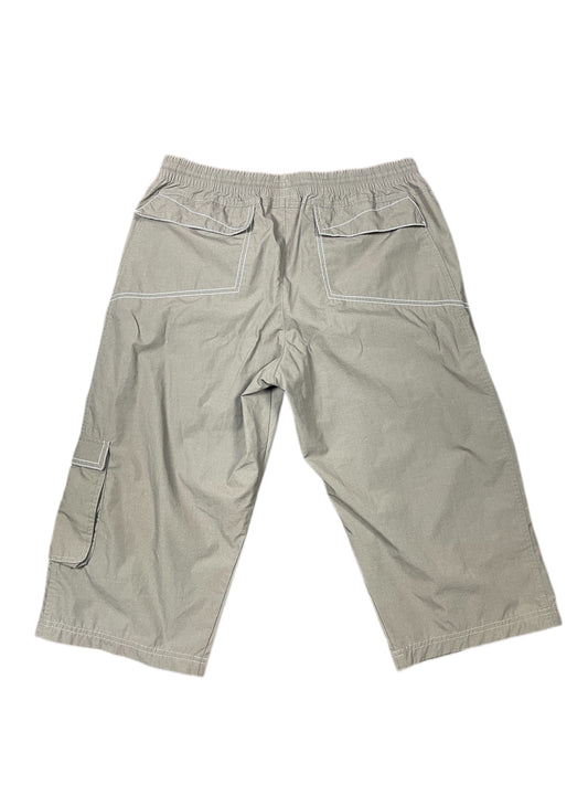 Y2k 2008 Adidas Capri Sport Pants Brown - M