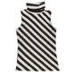 Y2k BbG Sleeveless Top Gray Black - M