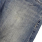 Y2k Mustang Low Waist Bootcut Denim Pants Blue - M