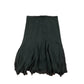 Vintage Massimo Dutt Silk Long Midi Skirt Black - M