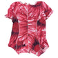 Y2k Biba Short Sleeve Top Red - S