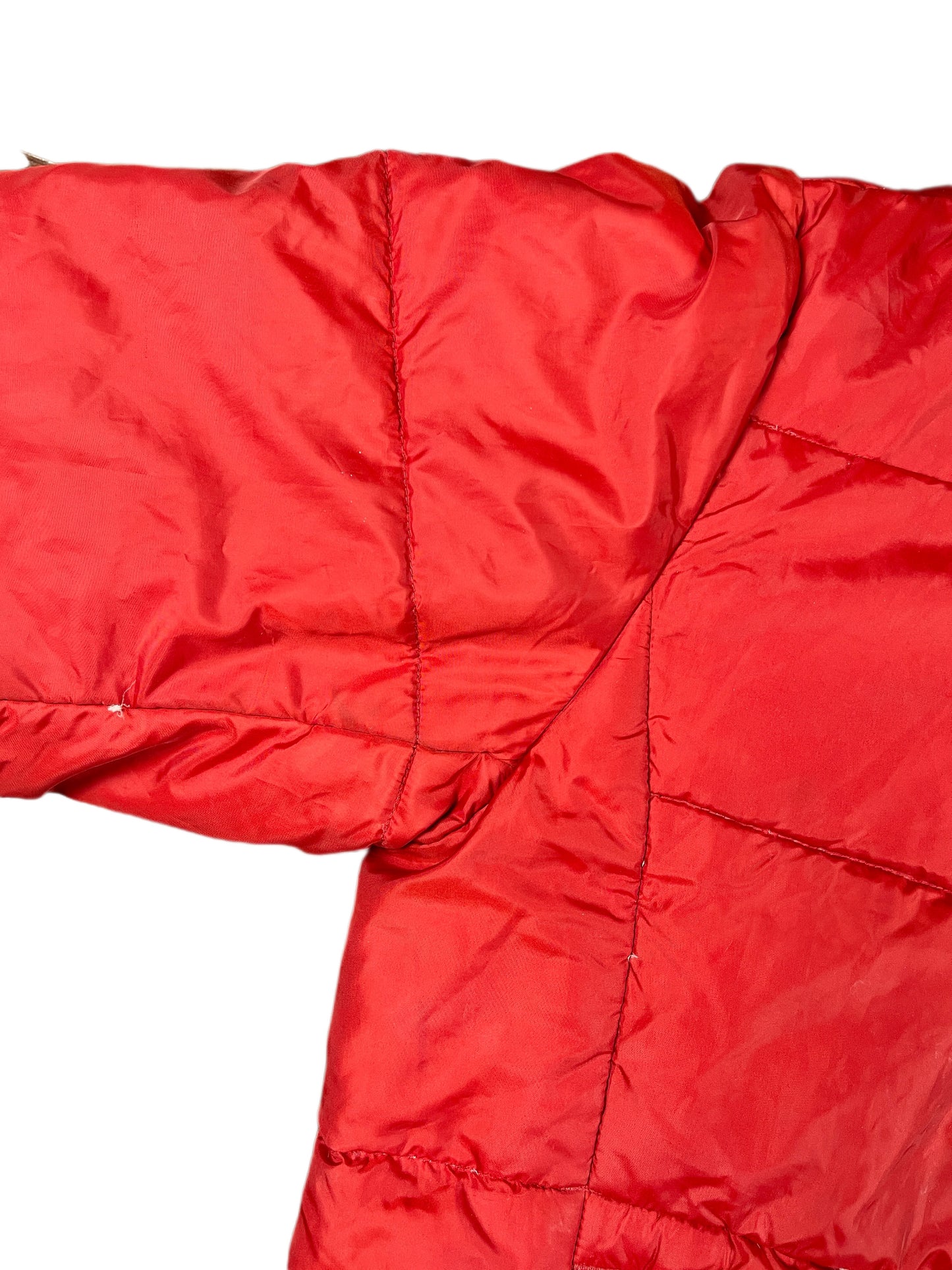 Polo Ralph Lauren Down Puffer Bomber Jacket Red - S