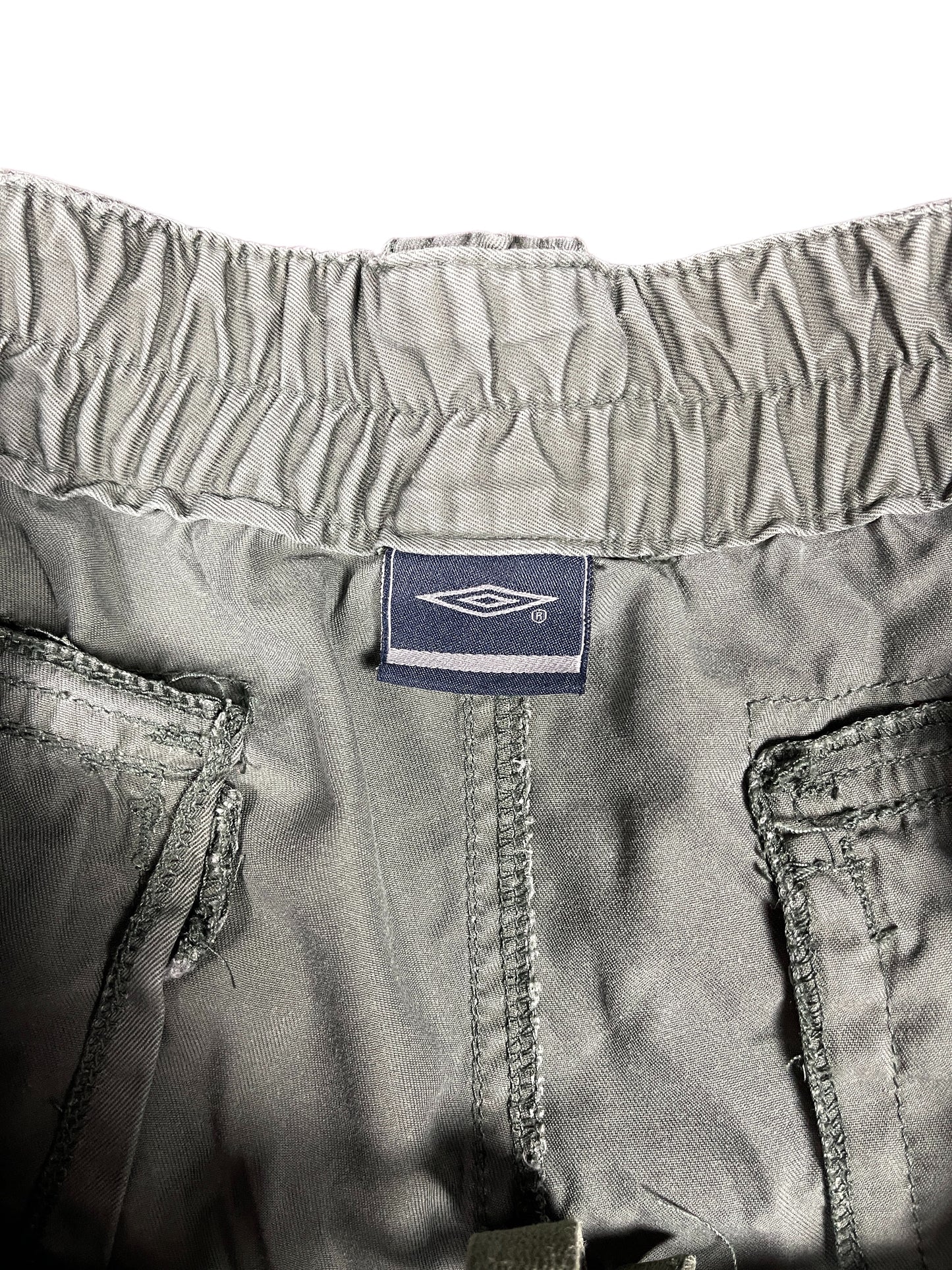 Y2k Umbro Cargo Shorts Khaki - L
