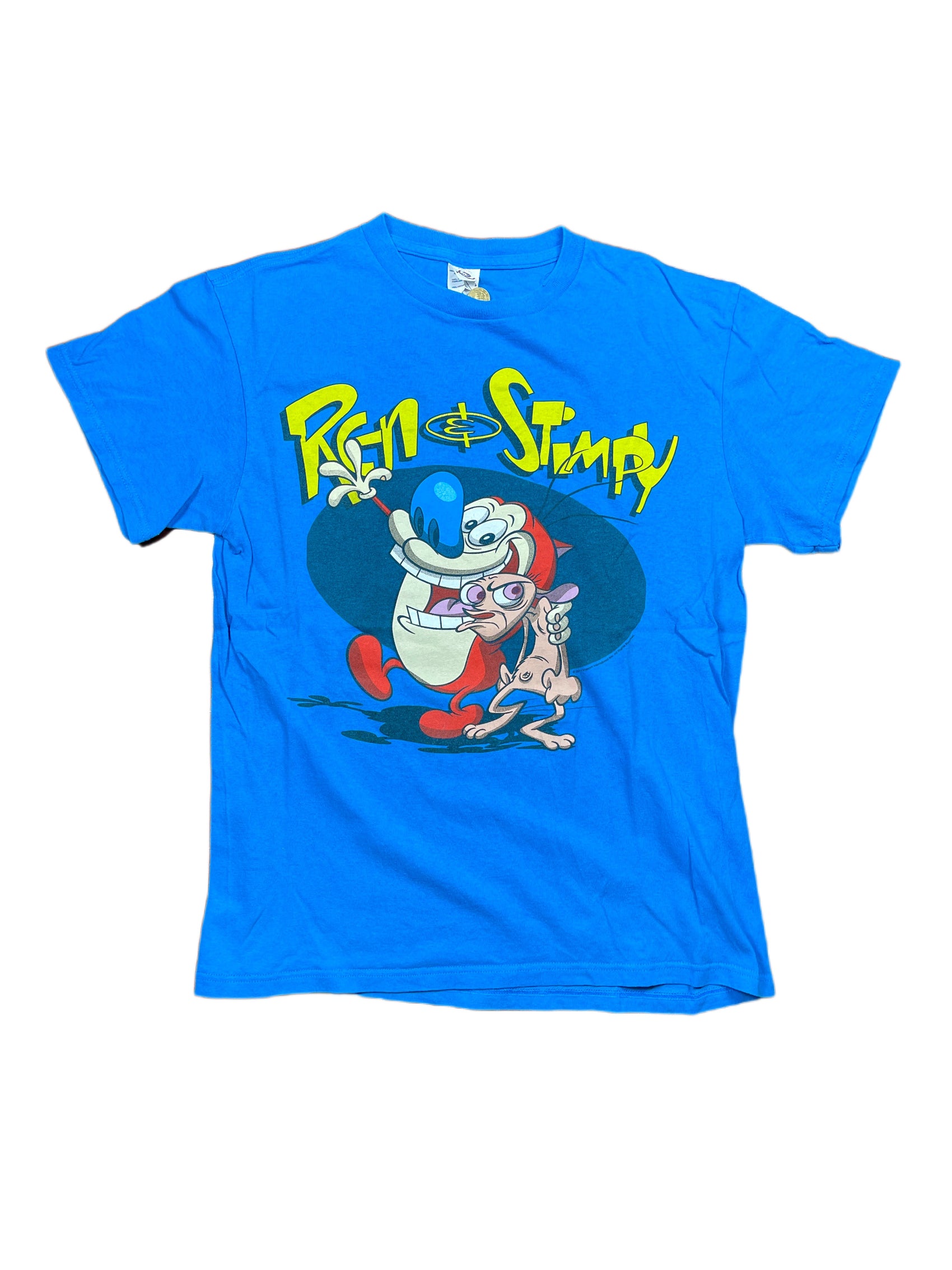 Ren & Stimpy 2011 T-Shirt Blue - M