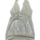 Y2k Stradivarius Sleeveless Top Cream - M