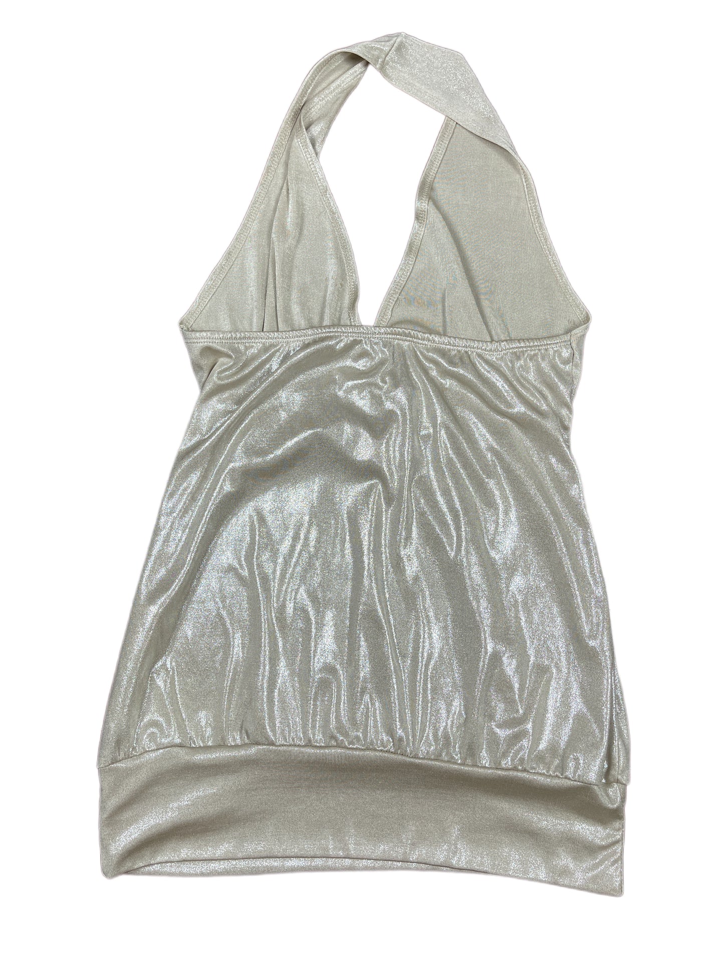 Y2k Stradivarius Sleeveless Top Cream - M