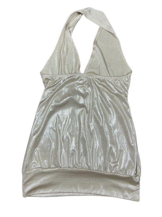 Y2k Stradivarius Sleeveless Top Cream - M