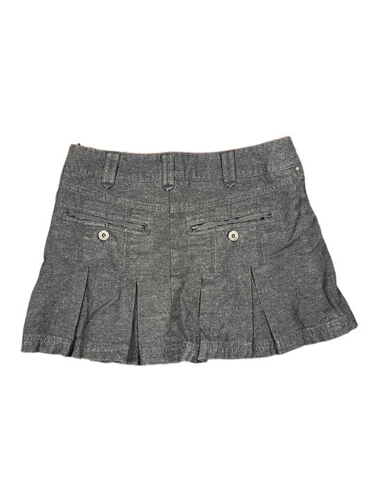 Y2k Esprit Skirt Gray - S