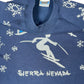 Vintage Screen Stars Sierra Nevada Skiing Sweatshirt Navy - L