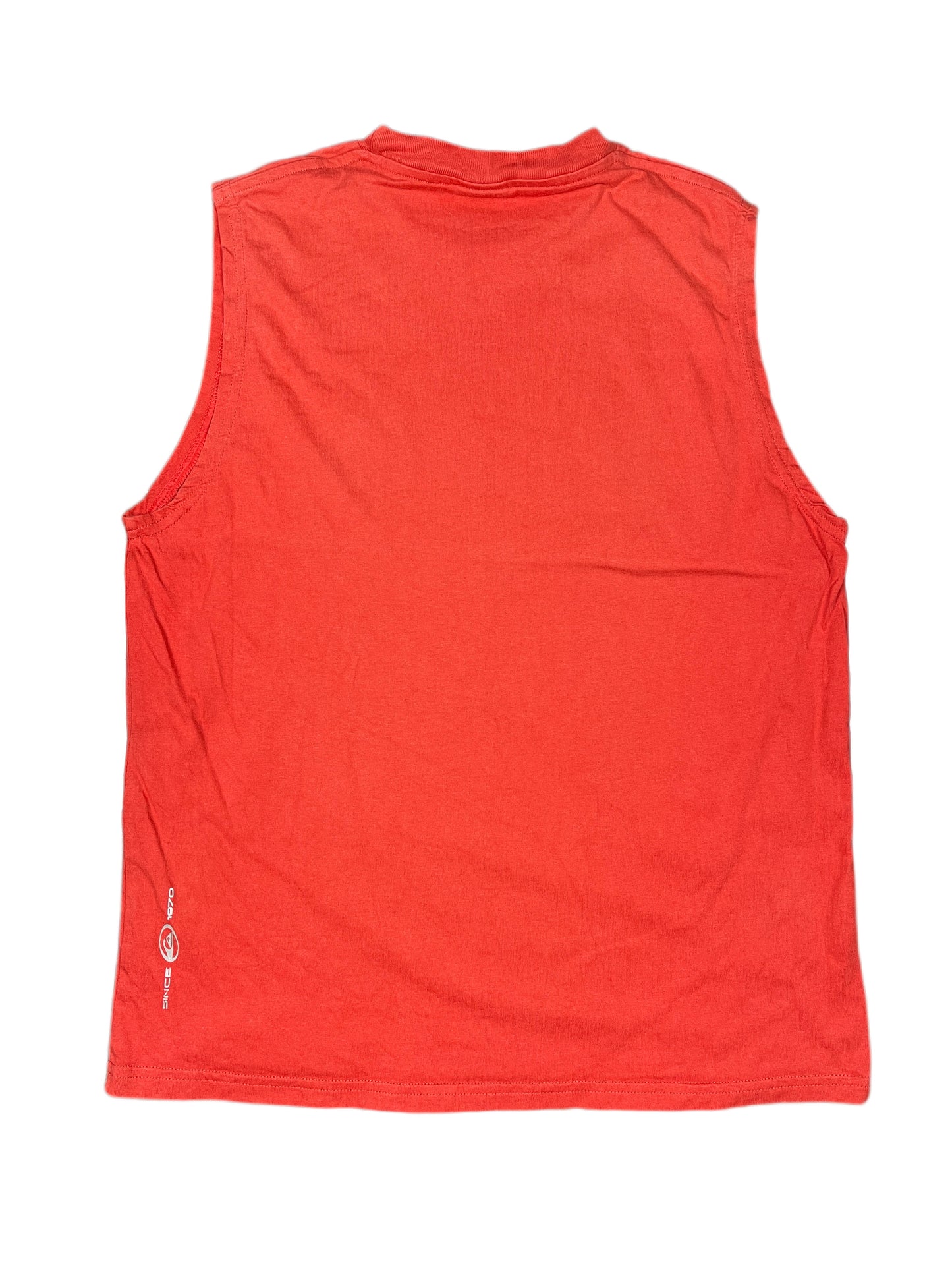Y2k Quiksilver Tank Top Red - M