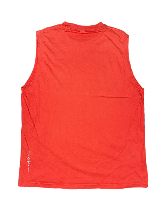 Y2k Quiksilver Tank Top Red - M