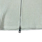 Elli White Zip Knit Sweatshirt White - S