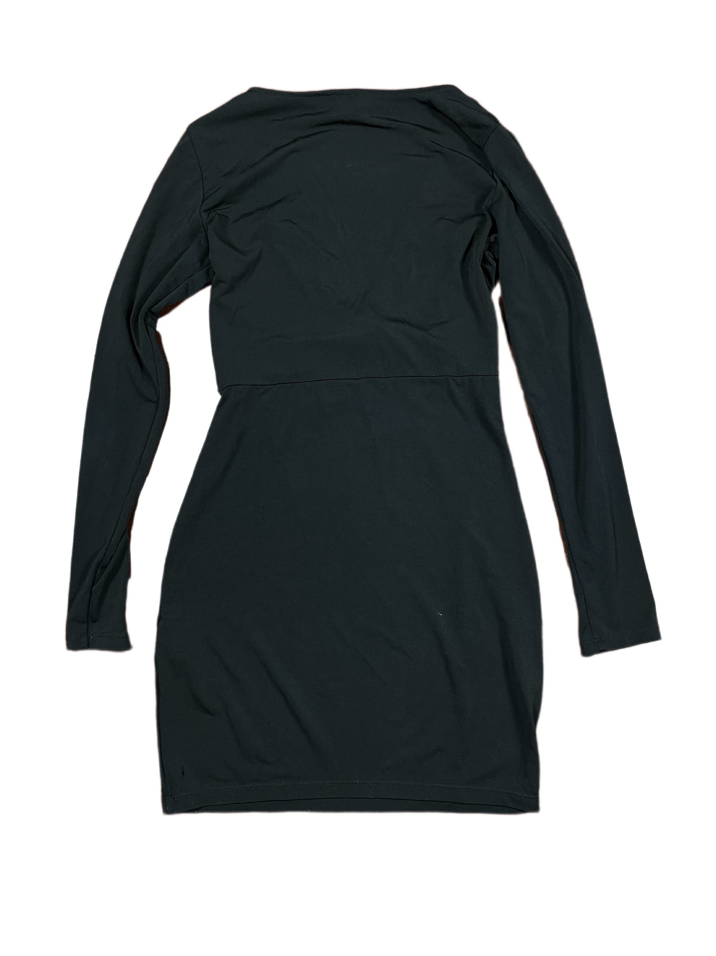 Y2k Divided H&M Long Sleeve Dress Black - S