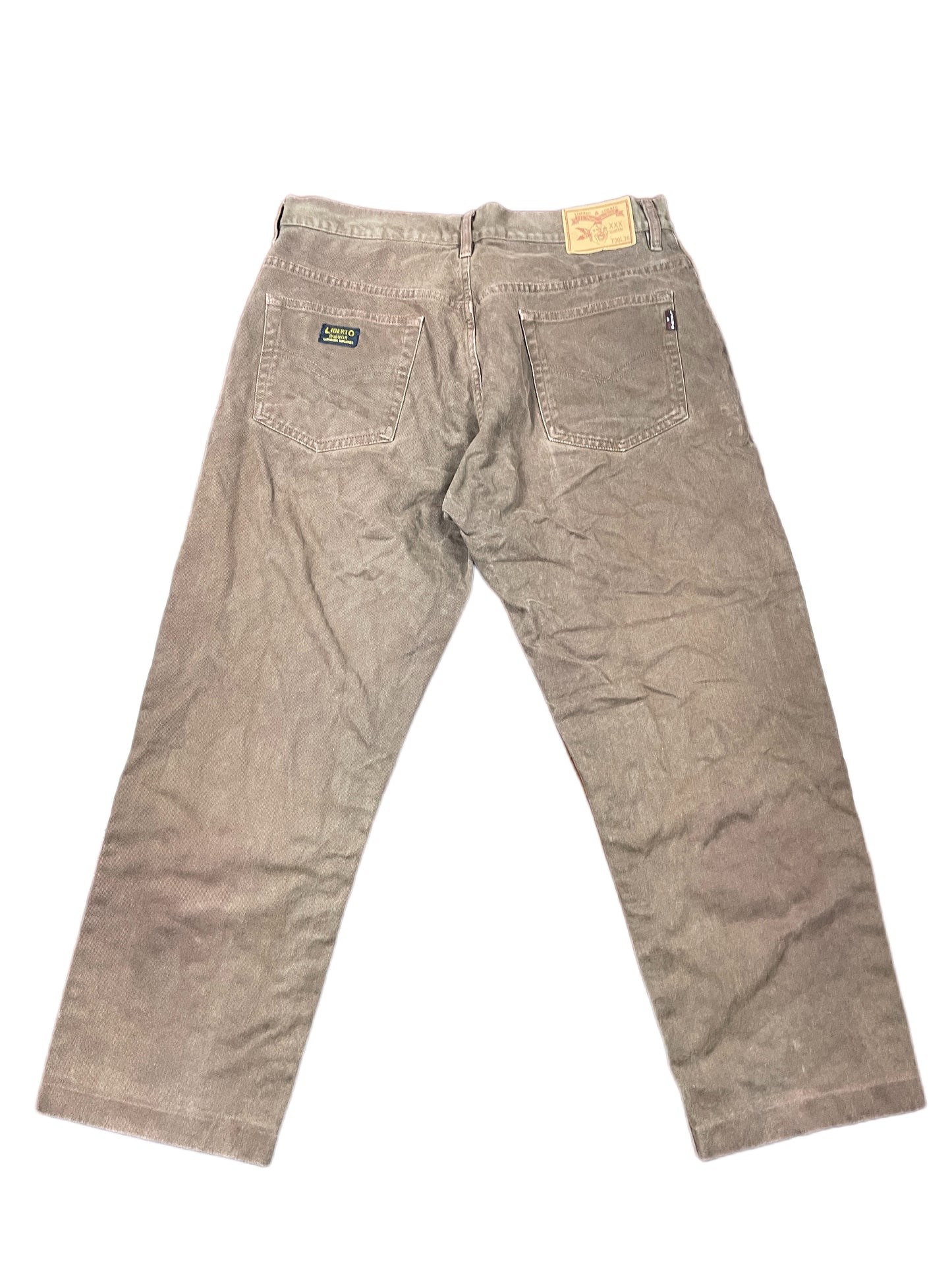 Vintage Liberto Denim Pants Brown - M