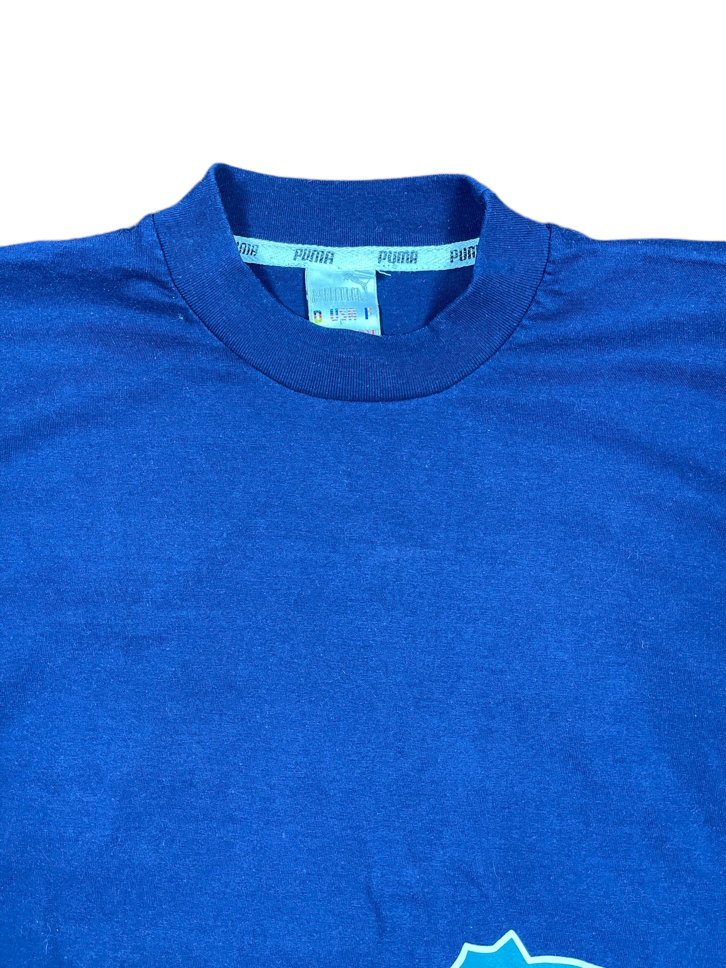 VIntage Puma 1990s T-Shirt Navy - XL