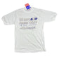 Vintage Kappa 1990s Jack La Motta T-Shirt White - XL