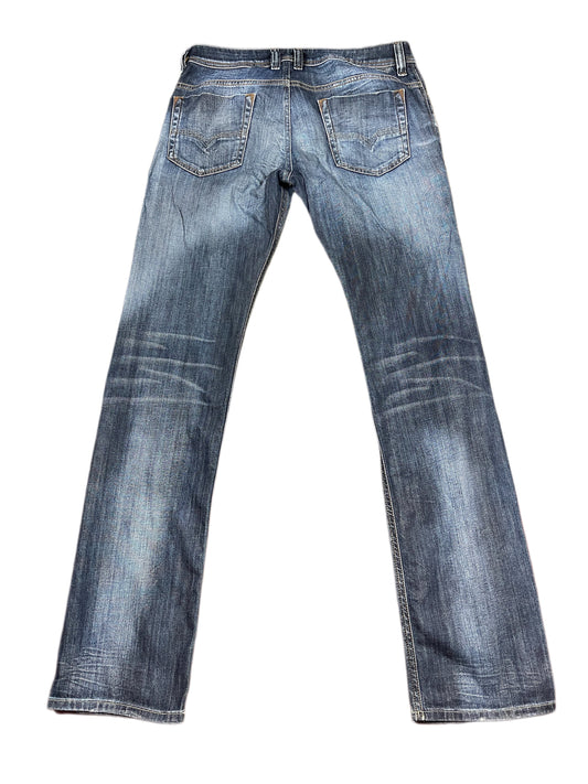 Y2k Diesel Bootcut Low Waist Denim Pants Blue - S/M