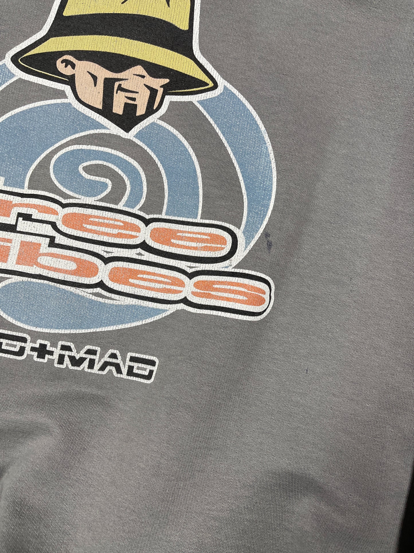Y2k Bad & Mad Sweatshirt Gray - S