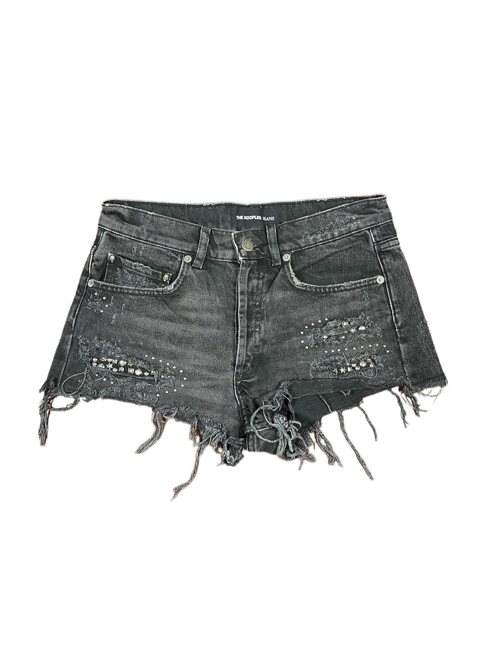 The Kooples Jeans Denim Shorts Gray - XS/S