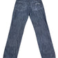 Y2k Disset & Design Bootcut Denim Pants Blue - M