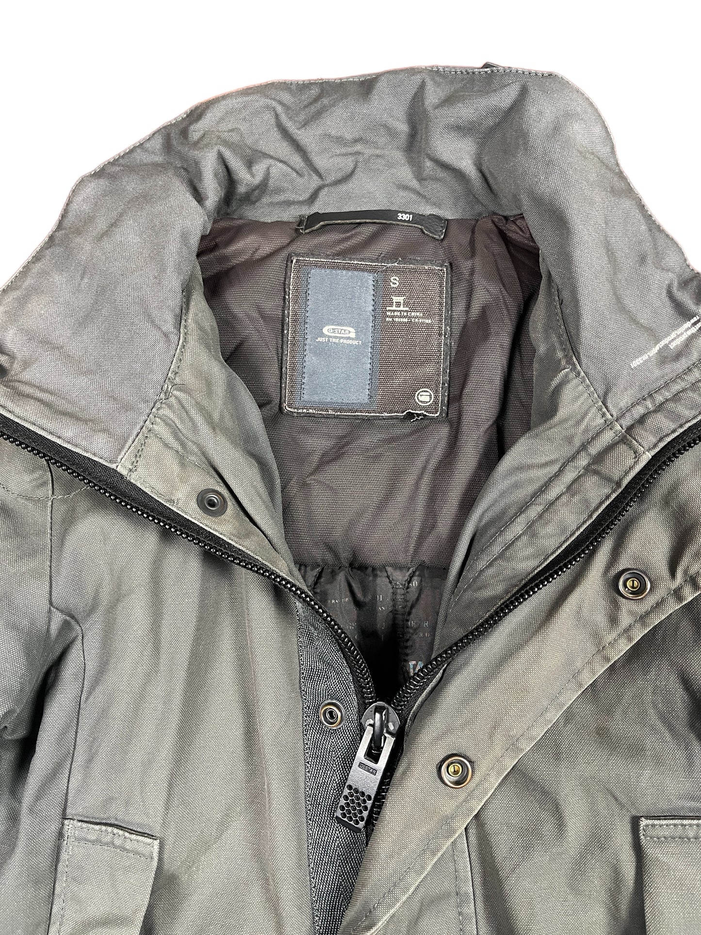 Y2k G-Star Coat  Gray - S