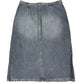 Sisley Denim Skirt Blue - M