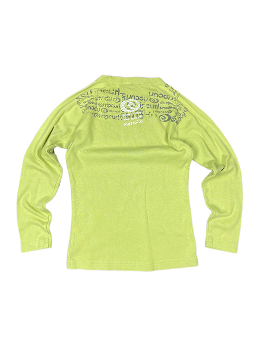 Y2k Rip Curl Longsleeve Green - S