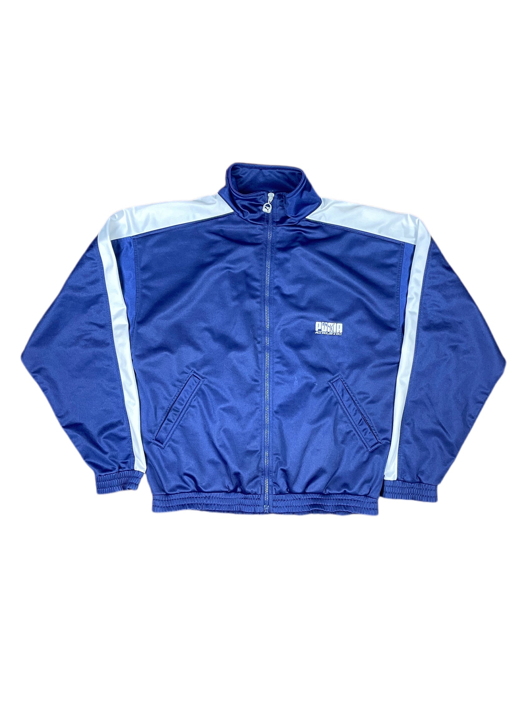 Vintage Puma Sport Jacket Navy - S/M