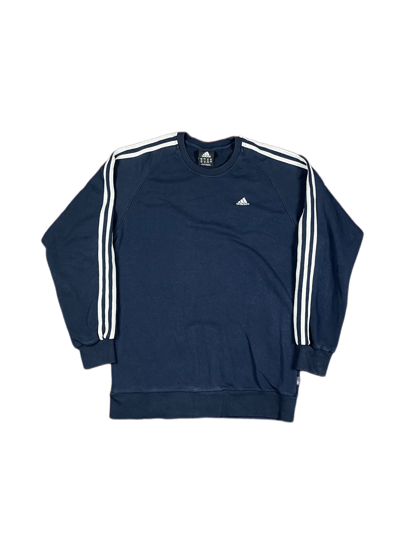 Navy Adidas Sweatshirt - M