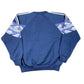 Vintage 1990s Adidas Sweatshirt Navy Purple XL