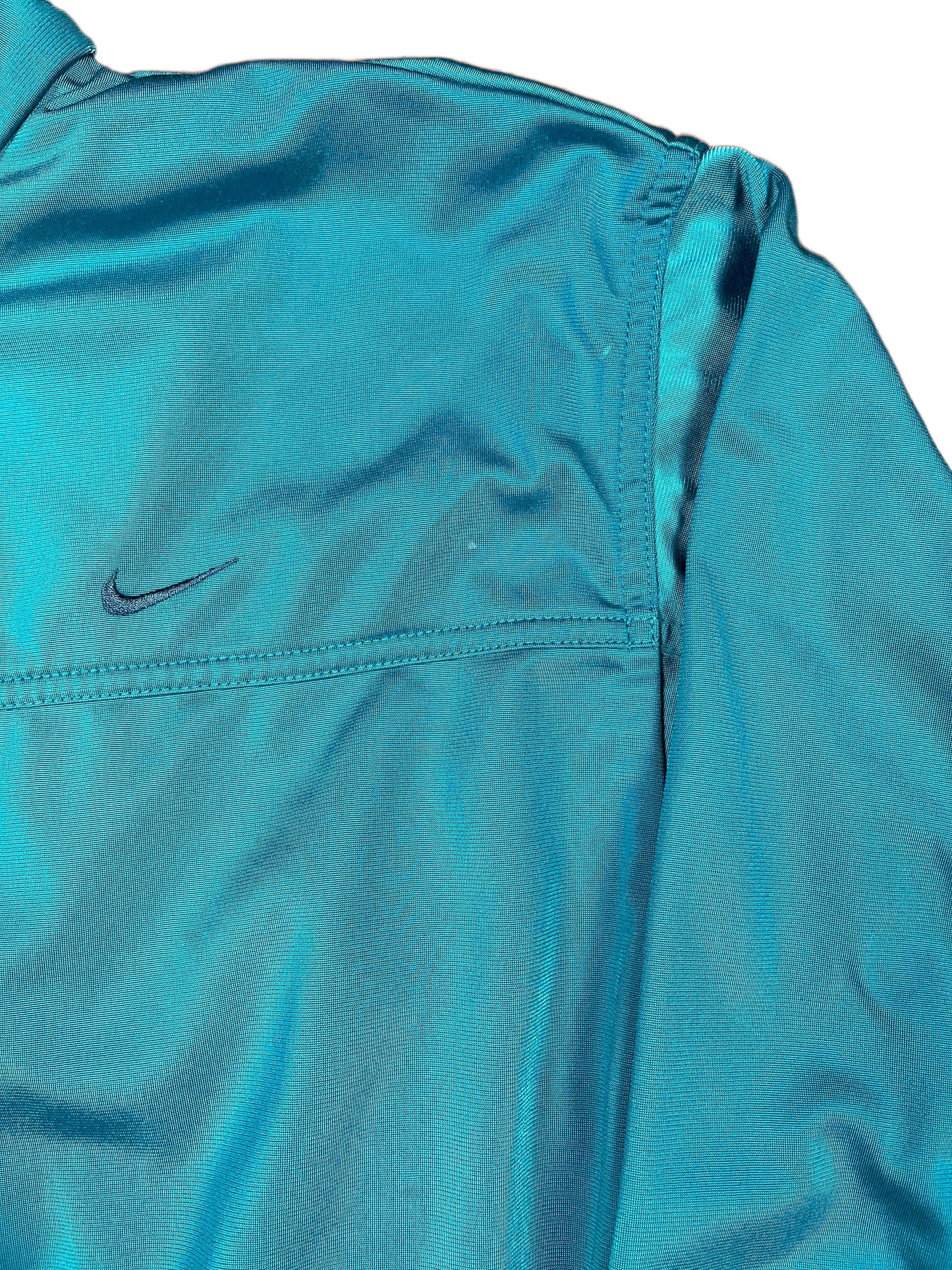 Vintage Nike 2000s Sport Jacket Turquoise - S/M