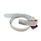 Y2k Playboy Leather Belt White 2004