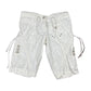 Y2k Terranova Low Waist Cargo Shorts White - XS